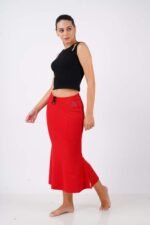 Saree Shapein - Coral Red - Image 2