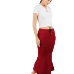 Saree Shapeins - Burgundy