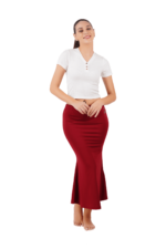 Saree Shapeins - Burgundy - Image 2