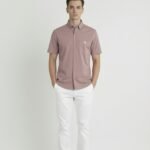 LS 03 || Dusty Pink || Half Sleeve Shirts || 100% Cotton