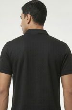 PR45 || Deziner Black || 100% Cotton Polo T-Shirt - Image 3