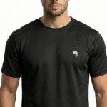 RHSOO3 || Black || Round Neck Half Sleeve