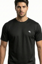 RHSOO3 || Black || Round Neck Half Sleeve