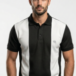 PR3 SS 007 A || Black n White || 100% Cotton Polo T-Shirt