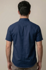 LS04  || Navy || Half Sleeve Shirts - Image 3