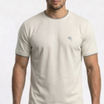 RHS02B || Off White  || Round Neck Half Sleeve