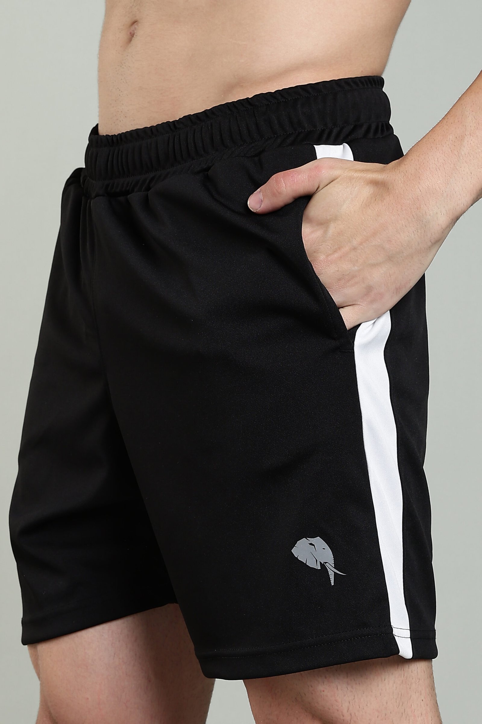 PR3 (32) SH 003 || Black n White || Shorts - Image 1