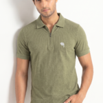 PR49 || Olive || 100% Cotton Polo T-Shirt