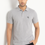 PR49 || Grey || 100% Cotton Polo T-Shirt