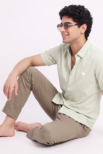 LS05A  || Caramel || Half Sleeve Shirts - Image 2