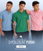 Buy 3 Polo T-Shirts @ 999 - SS 008B