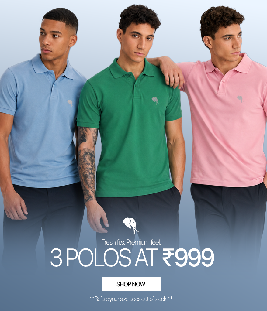 SS 0003 Buy 3 Polo T-Shirts @ 999 - SS 008B - Image 1