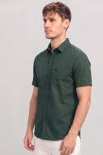 LS05  || Green || Half Sleeve Shirts - Image 2