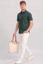 LS05  || Green || Half Sleeve Shirts - Image 3