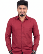 WH001  || Light Maroon || Full Sleeve Shirts