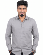 WH001  || Light Grey || Full Sleeve Shirts - Image 2