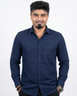 WH001  || Deep Blue || Full Sleeve Shirts