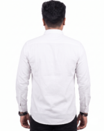 WH001  || White || Full Sleeve Shirts - Image 3