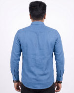 WH001  || Sky Blue || Full Sleeve Shirts - Image 2