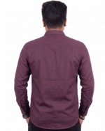 WH001  || Deep Purple || Full Sleeve Shirts - Image 2