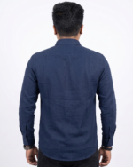 WH001  || Deep Blue || Full Sleeve Shirts - Image 2