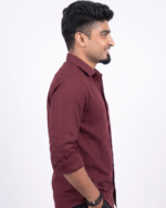 WH001  || Maroon || Full Sleeve Shirts - Image 2