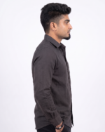 WH001  || Dark Taupe || Full Sleeve Shirts - Image 2