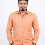 WH001  || Peach || Full Sleeve Shirts