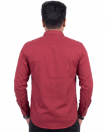 WH001  || Light Maroon || Full Sleeve Shirts - Image 2