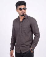 WH001  || Dark Taupe || Full Sleeve Shirts