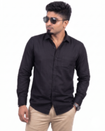 WH001  || Black || Full Sleeve Shirts - Image 3